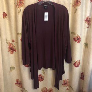 TORRID Purple Cardigan Size 3 NWT